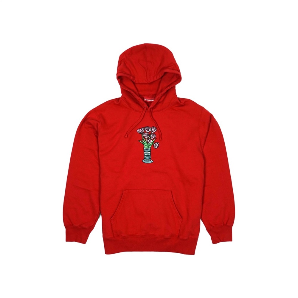 Supreme flowers hoodie